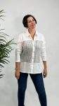 CAMISA CON BAJO PUNTO ESPECIAL TALLA GRANDE BAGORAZ BAGORAZ BLANCO 32