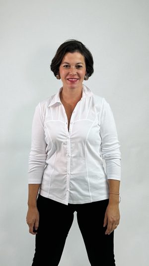 CAMISA BLANCA ELEGANTE KALISSON KALISSON BLANCO 59.99