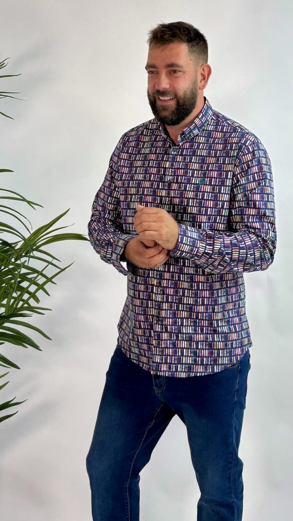 CAMISA URBAN BUTTON ESPECIAL URBAN AZUL