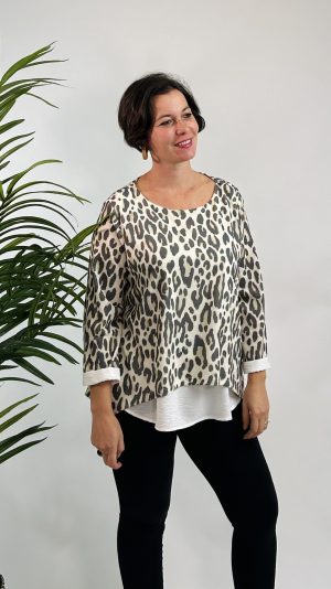 BLUSA MANGA 3/4 OTOÑO FRK FARUK NEGRO 34.99